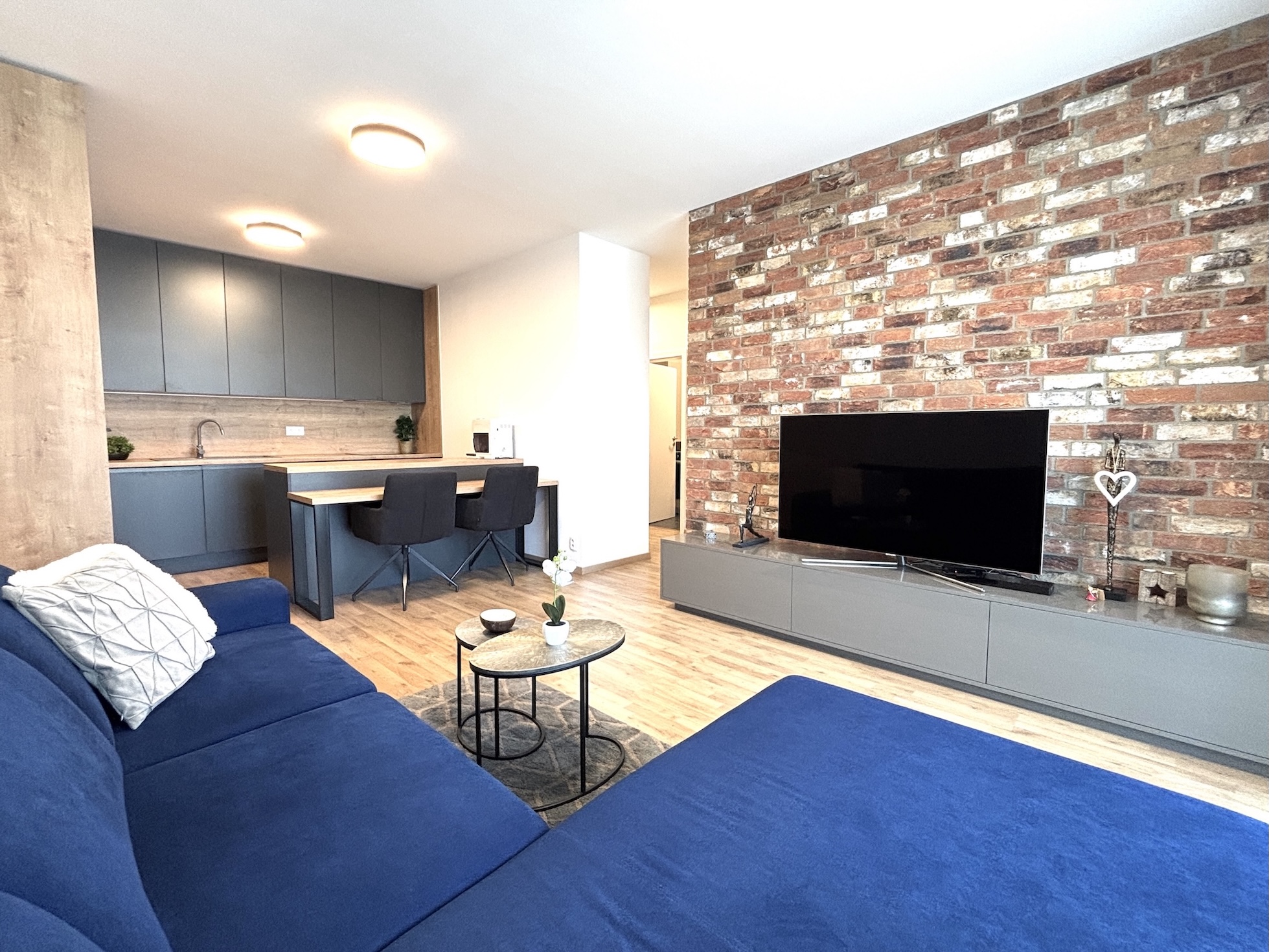 2i byt – Slnečnice, Viladomy, s veľkou kuchyňou, množstvom úložného priestoru a klimatizáciou